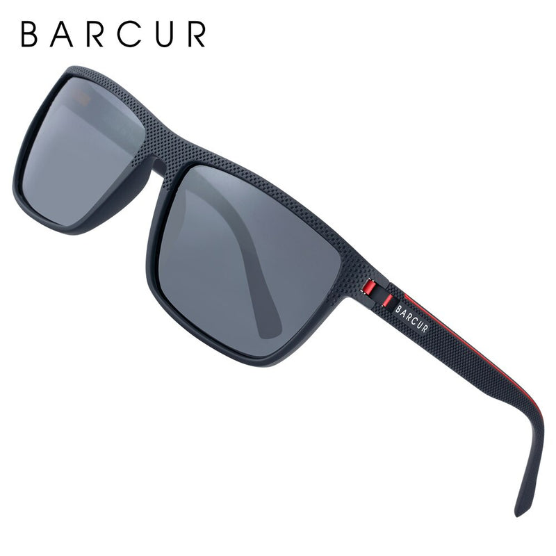 BARCUR Design TR90 Óculos de Sol (Inclui Caixa/Bolsa)